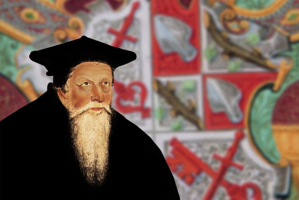 Darstellung des Bischofs Julius Pflug