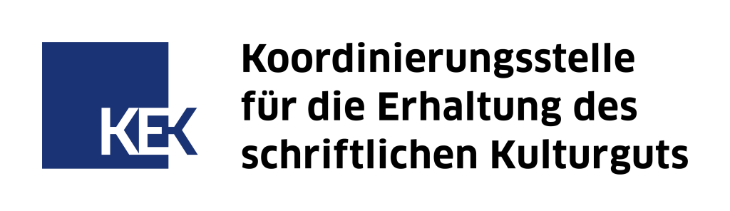 Logo Koordinierungsstelle für die Erhaltung des schriftlichen Kulturguts