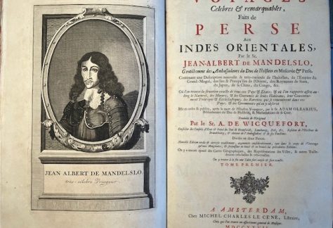 Portrait von Jean Albert de Mandelslo
